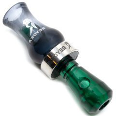 Манок духовой 2 в 1 (уточка чирок и шилохвость) Reyoka Camurcun Дымчатый / Зелёный