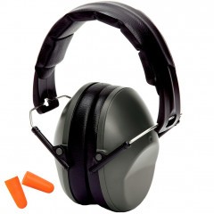 Наушники пассивные стрелковые Pyramex PM90 9010СPYDP NRR 34 ДБ с берушами