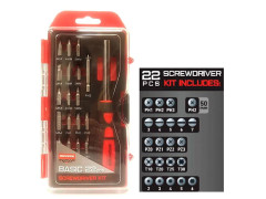 Набор бит с отвёрткой Birchwood Casey Basic Screwdriver Kit 22 предмета