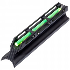 Мушка HiViz Tactical TAC1001-L кал. 12, высота 5,4 мм, винты, планка, зеленая