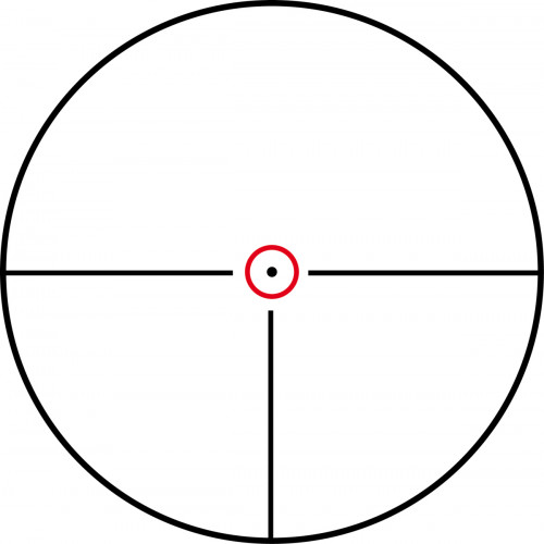 Прицел оптический Konus Pro Hunting M-30 1-6X24 IR SFP FP WP (7182) Сетка Center Dot