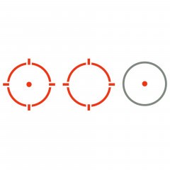 Прицел коллиматорный Holosun Open Elite Micro 508T 1X16X23 IR FP (HE508T-RD X2) Открытый M.R.S 2/32 MOA