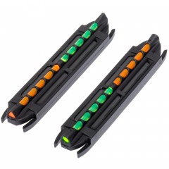 Мушка магнитная HiViz TO200 2 в 1 на вентилируемую планку 4.2 - 6.7 мм Зеленый / Красный