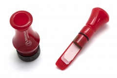 Манок духовой на утку акриловый Stickhunt ArtCalls Dynamite 2 лепестка Красный