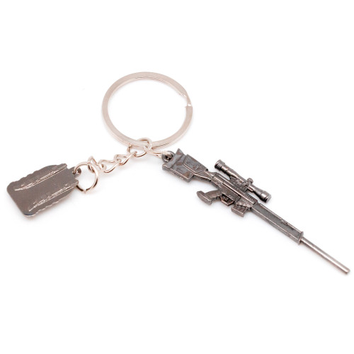 Брелок Microgun XS Винтовка M16A4 Classic с рюкзаком Хромированный