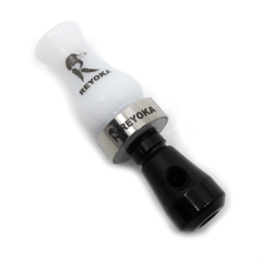 Манок духовой 2 в 1 (уточка чирок и шилохвость) Reyoka Camurcun Белый / Зелёный